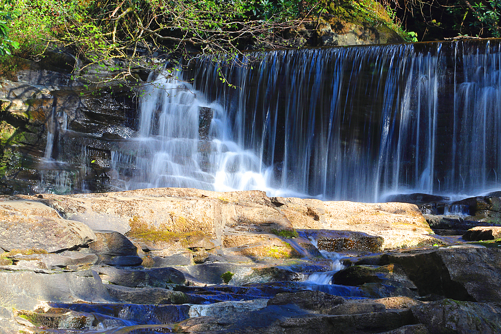 Aberdulais Waterfalls, Neath Valley, South Wales
