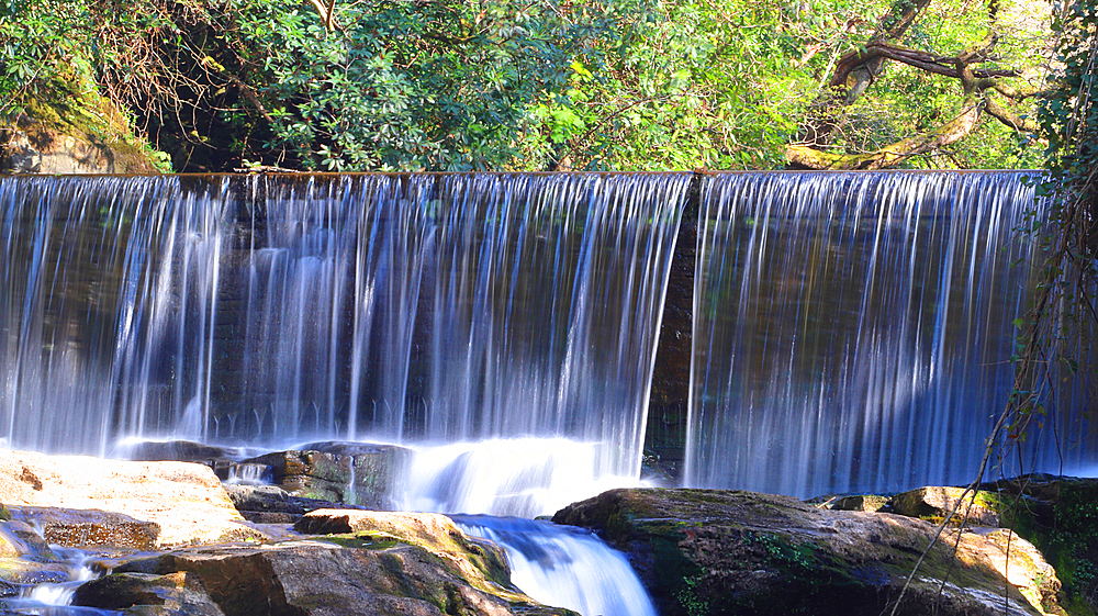 Aberdulais Waterfalls, Neath Valley, South Wales