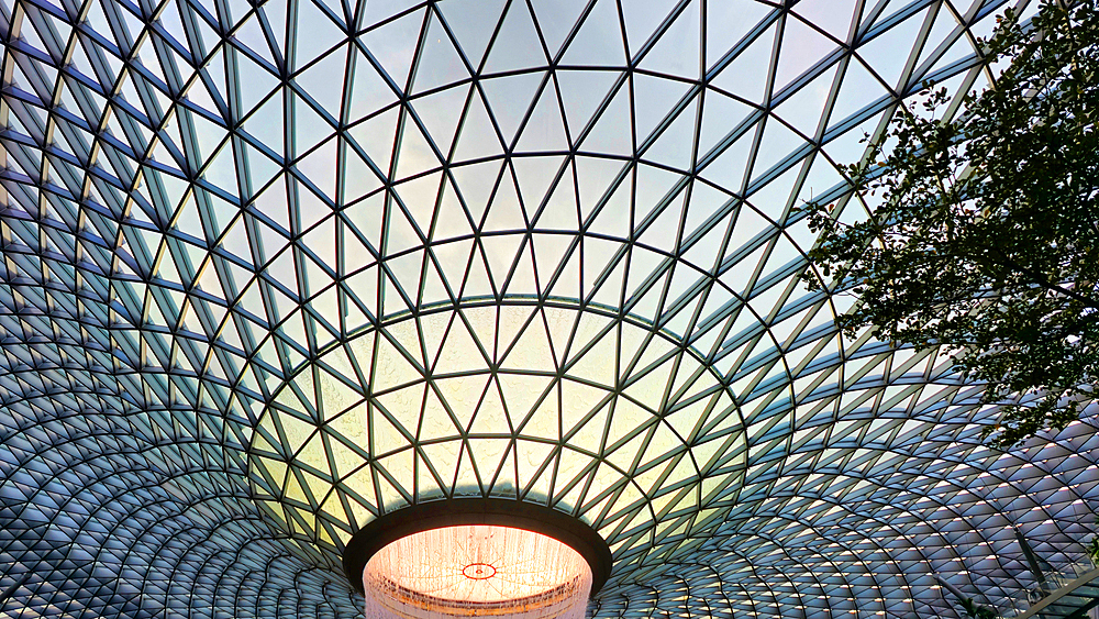 Jewel Changi Airport (interior gardens), Singapore