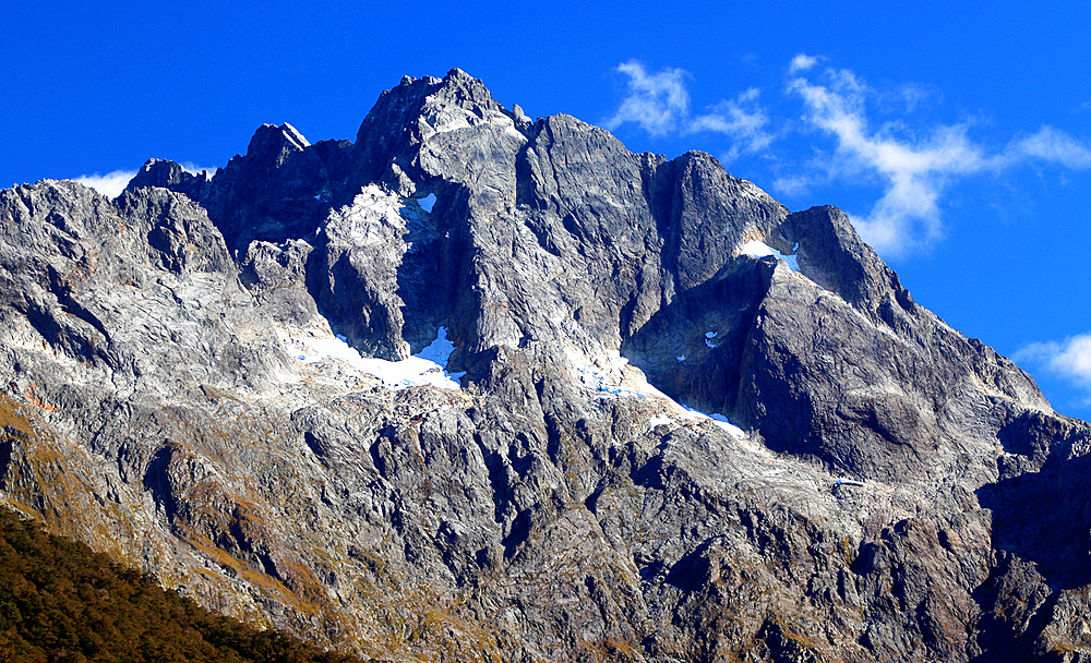 Mountains, Milford Sound, South Island, New Zealand