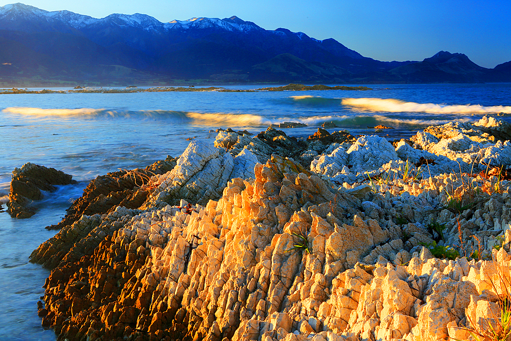 Limestone outcrops, Tasman By near Nelson, South Island, New Zealand