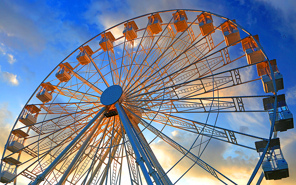 Parkers Piece Ferris Wheel, (Cambridge Wheel), Cambridge, England, UK