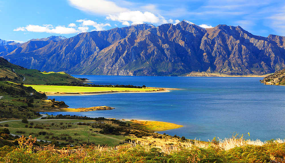 Lake Hawea, near Queenstown, South Island, New Zealand