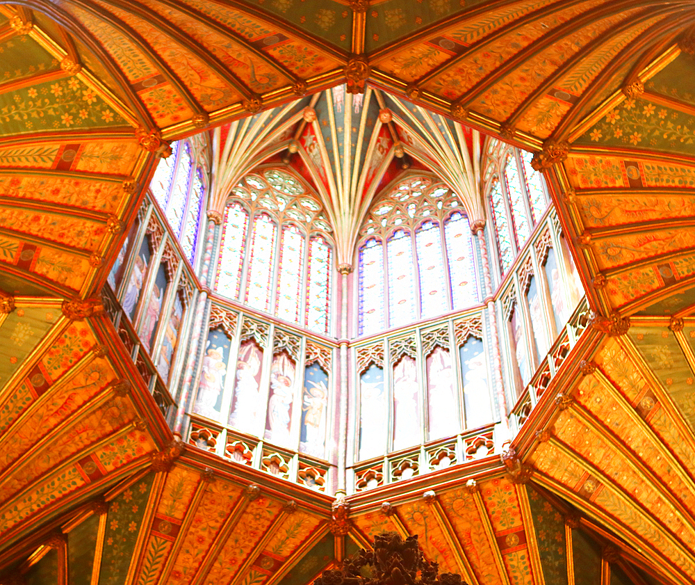 Ely Cathedral interior, Ely, Cambridgeshire, England, UK