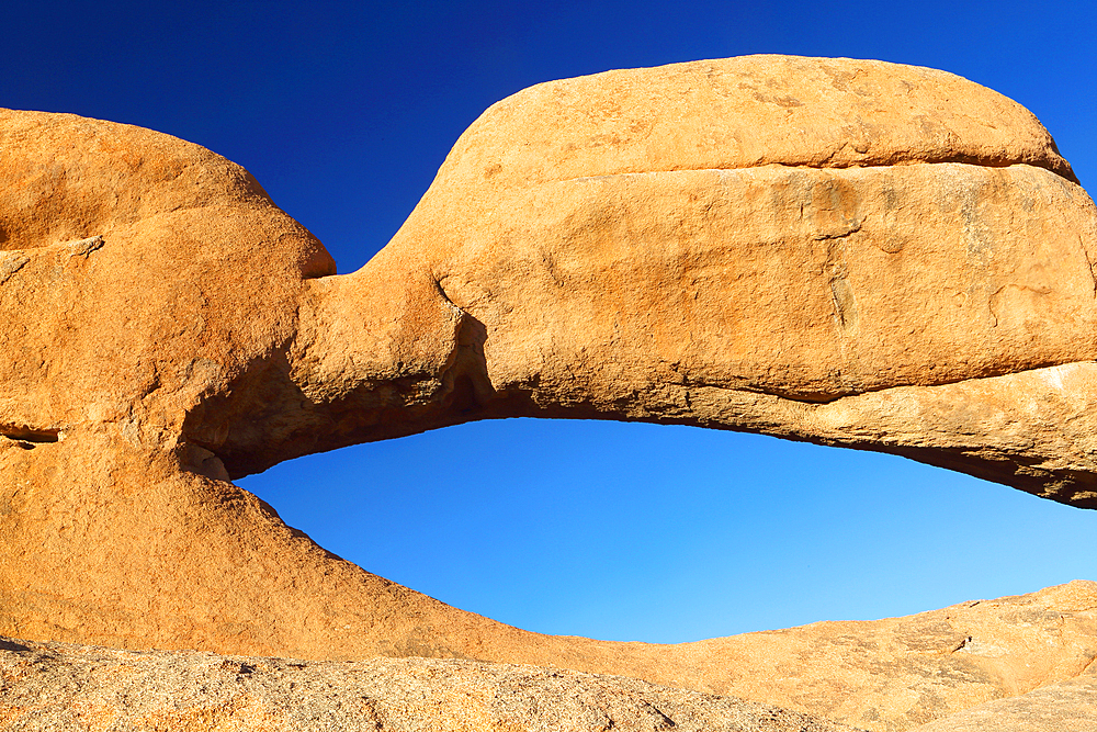 Spitzkoppe rock arch, Damaraland, Namibia, Africa