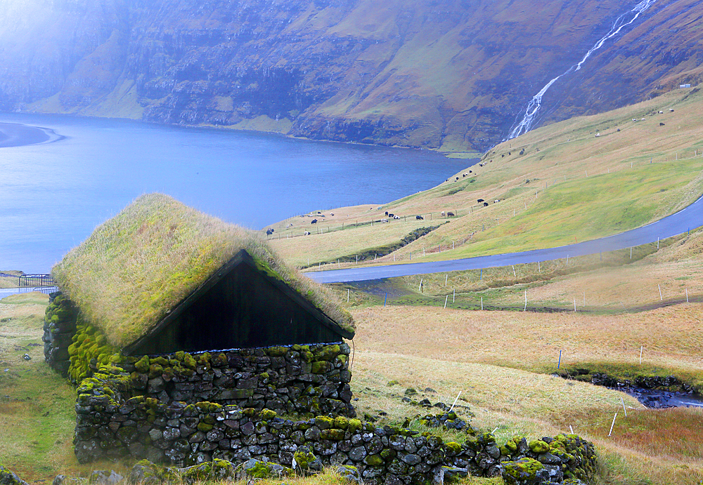 Saxun, Island of Streymoy, Faroe Islands, Denmark, North Atlantic