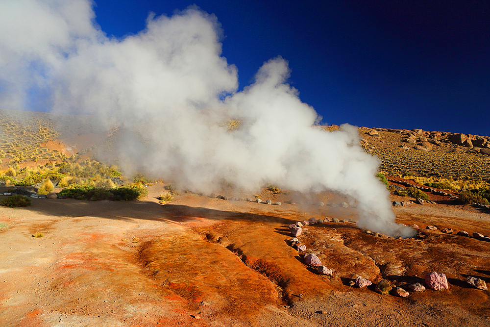 El Tatio Geyser Field, Atacama Desert Plateau, Chile, South America