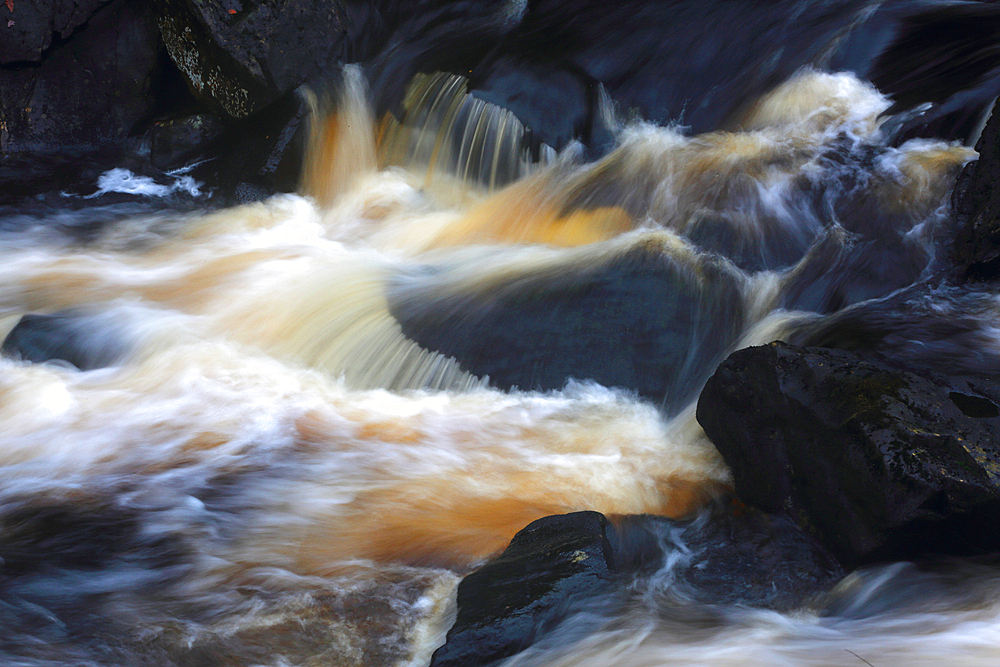 Rogie Falls, Ross-shire, Highlands, Scotland, United Kingdom, Europe