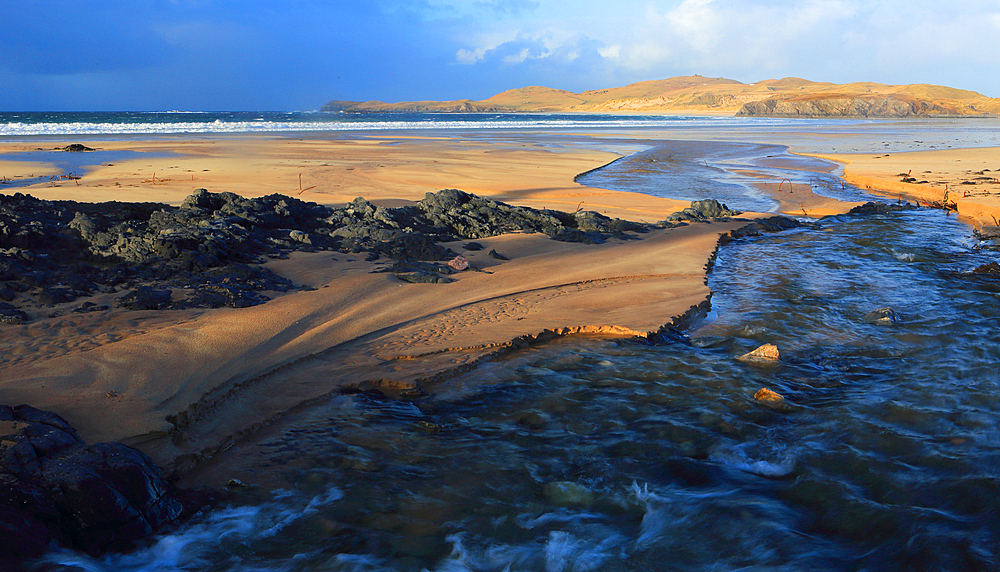 Balnakeil Beach near Durness, Sutherland, Highland, Scotland, United Kingdom, Europe