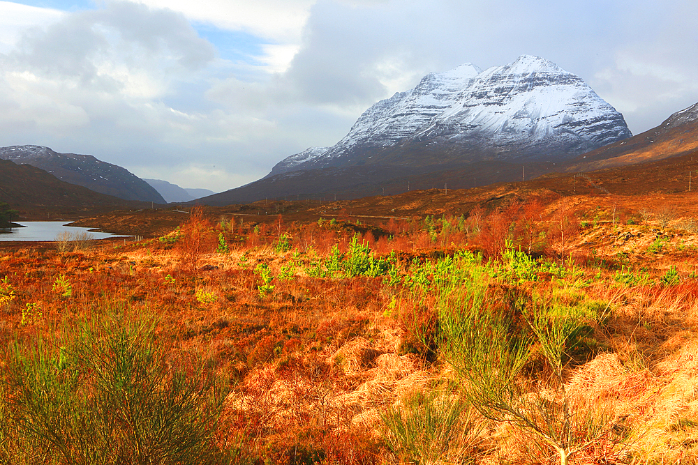 Liathach and Glen Torridon, North West Highlands, Scotland, United Kingdom, Europe