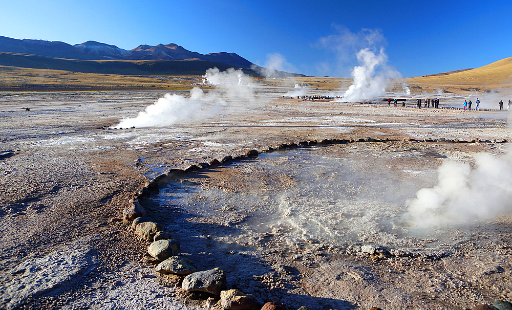 El Tatio Geyser, Atacama Desert Plateau, Chile, South America