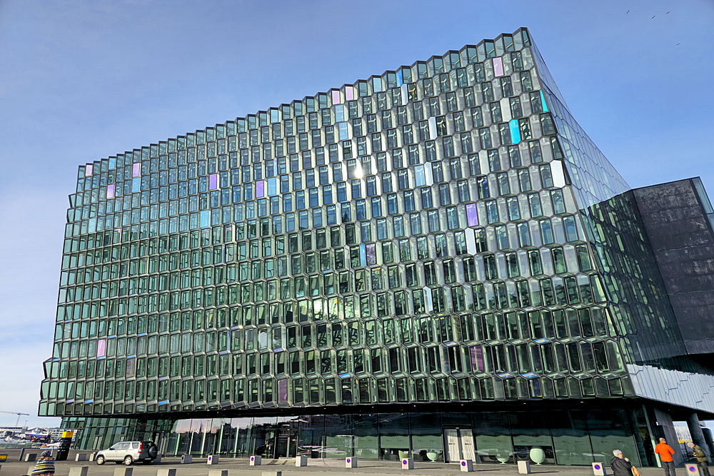 Harpa Concert Hall, Reykjavik, Iceland, Polar Regions