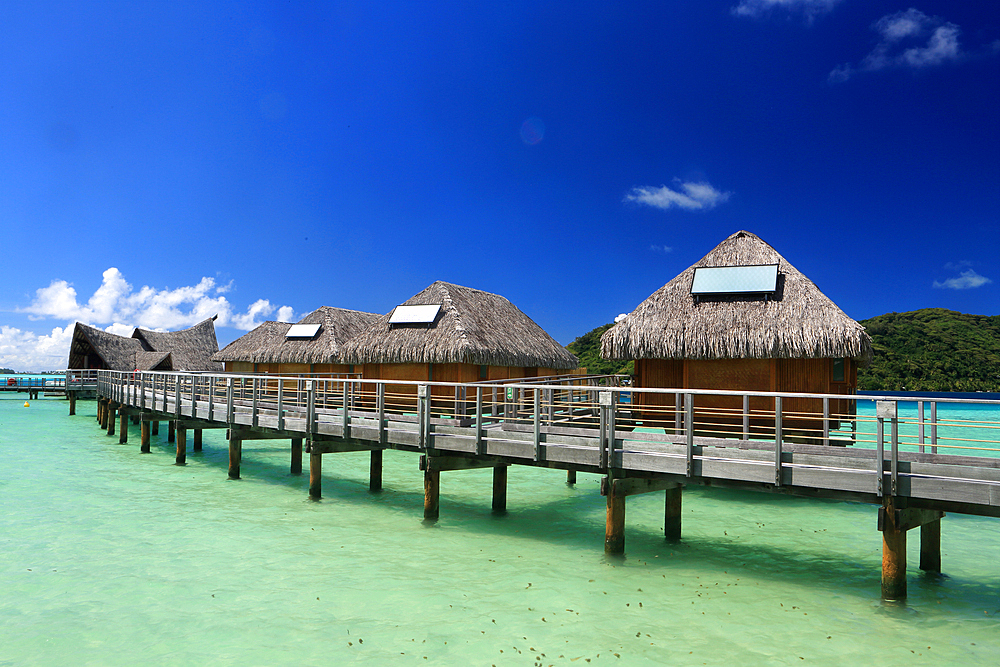 Le Bora Bora by Pearl Resort, Moto Tevairoa island, Bora Bora, French Polynesia, South Pacific, Pacific