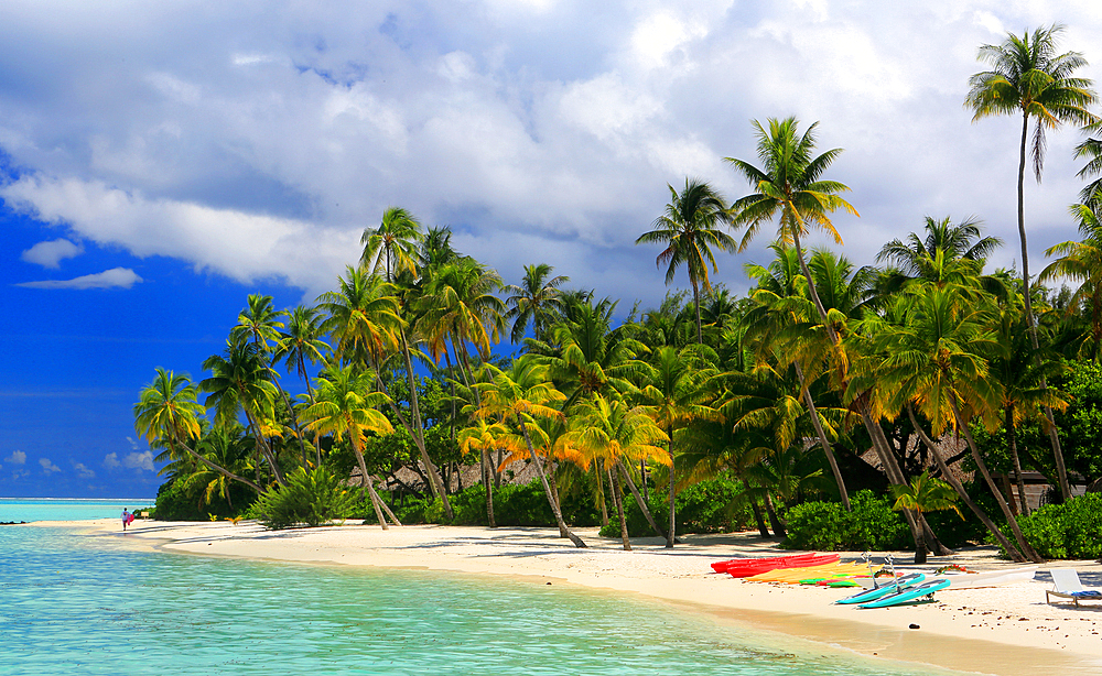 Le Bora Bora by Pearl Resort, Moto Tevairoa island, Bora Bora, French Polynesia, South Pacific, Pacific