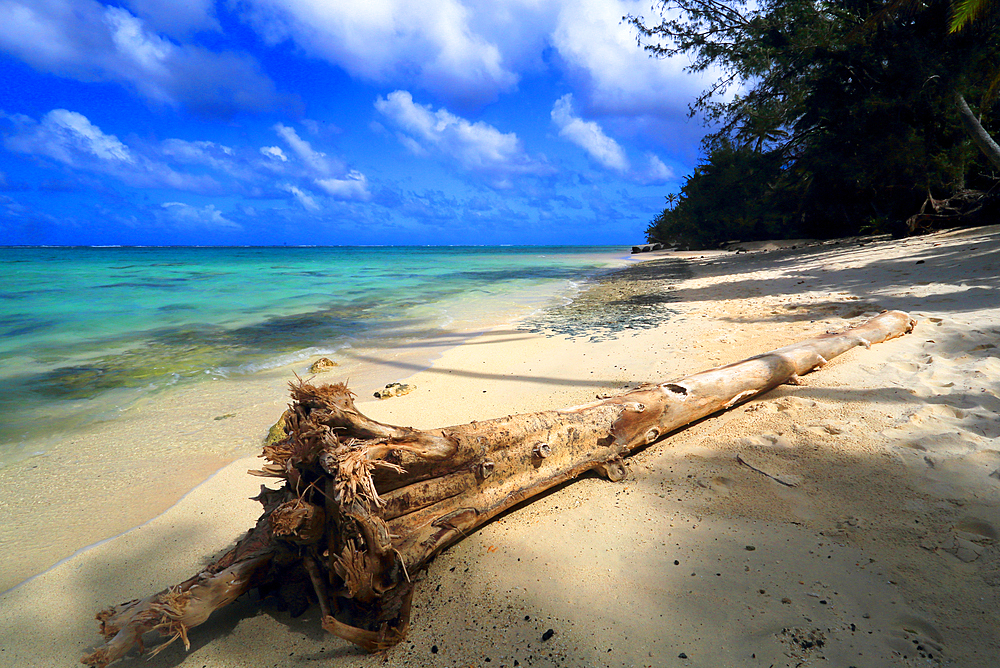 Tropical beach, Rarotonga, Cook Islands, South Pacific, Pacific