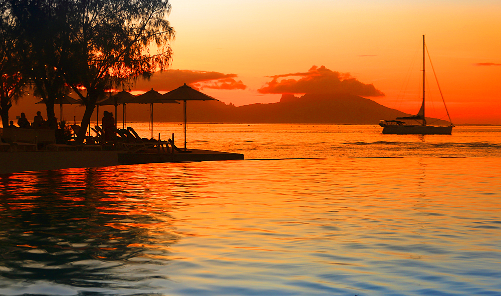 Te Moana Resort, Tahiti, French Polynesia, South Pacific, Pacific