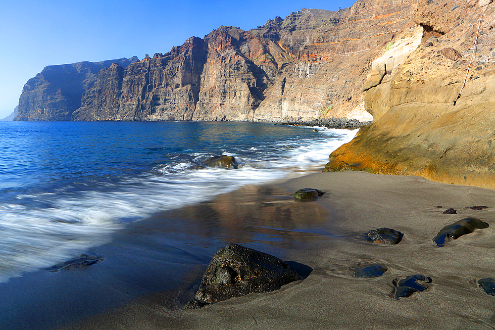 Cliffs at Los Gigantes, Tenerife, Canary Islands, Spain