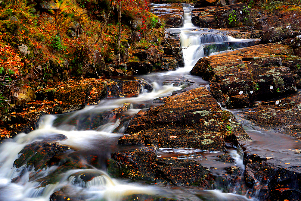 Mountain stream, Glen Etive, Highland, Scotland