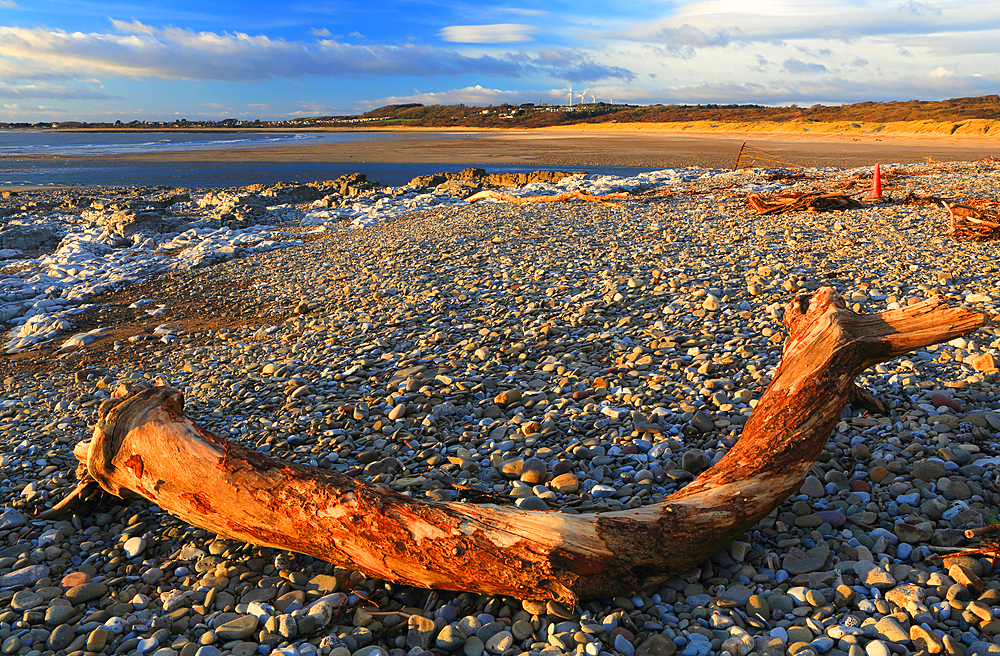 River Ogmore estuary, Ogmore-by-Sea, Bridgend, South Wales, United Kingdom