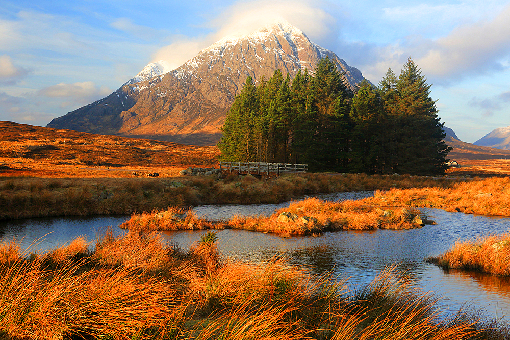 Buachaille Etive Mor, Rannoch Moor, Highland, Scotland, UK