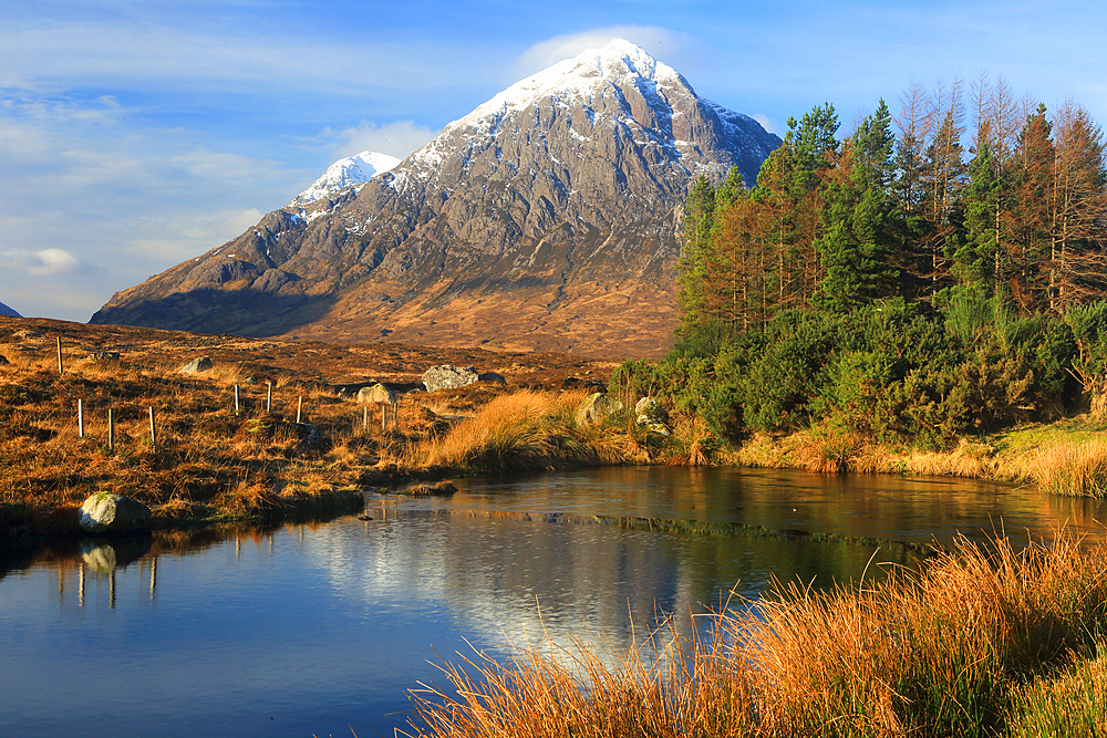 Buachaille Etive Mor, Rannoch Moor, Highland, Scotland, UK