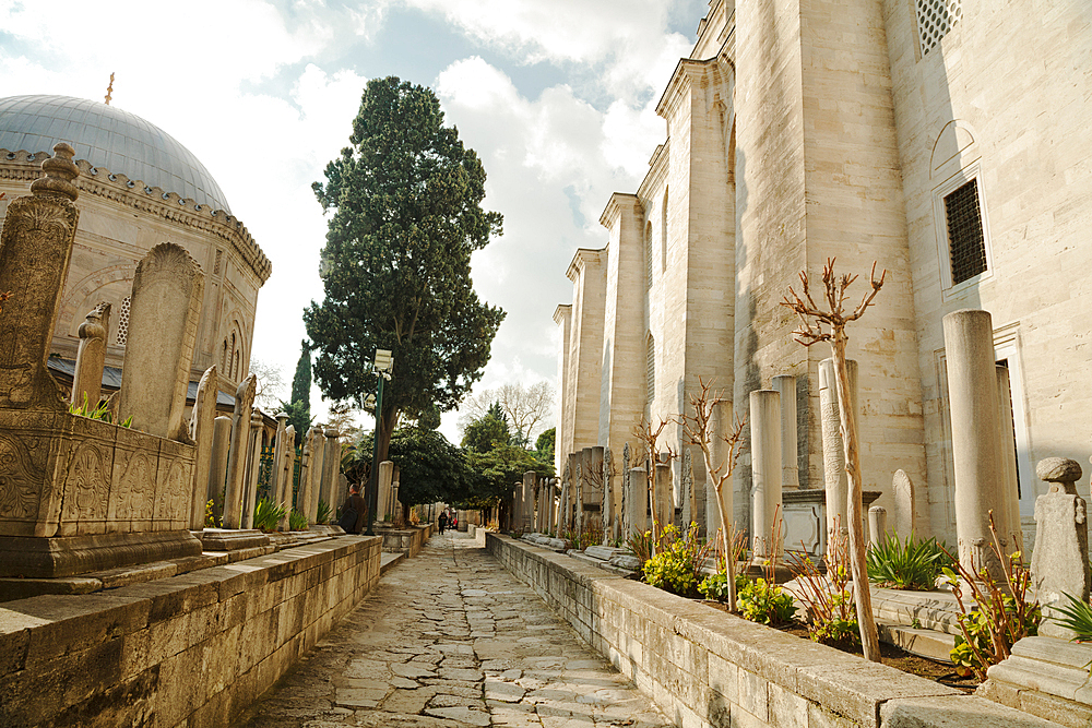 Sultan Suleimans family cemetery, Istanbul, Turkey, Europe