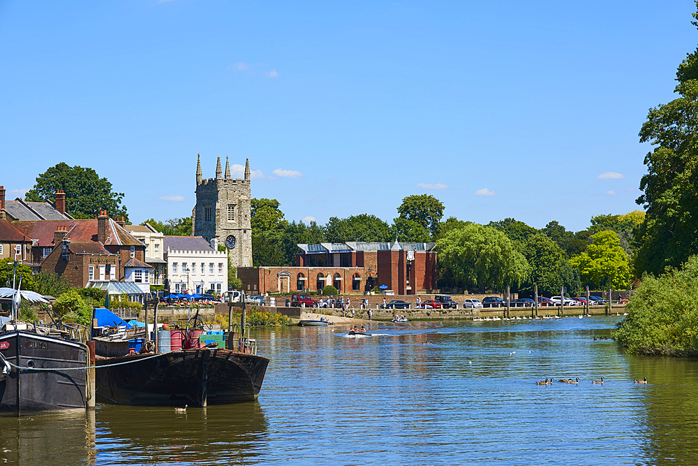 Old Isleworth and the River Thames, West London, England, United Kingdom, Europe