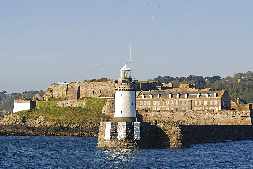 entrance of the harbour of Saint Peter Port,Island of Guernsey,Bailiwick of Guernsey,British Crown dependency,English Channel,Atlantic Ocean,Europe