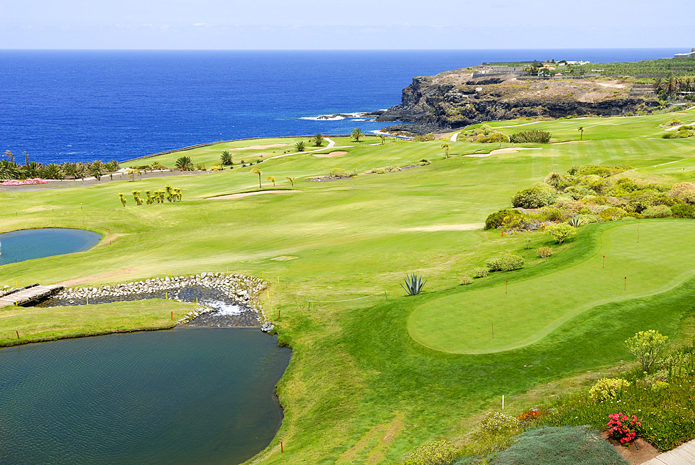 Buenavista golf links, Tenerife, Canary Islands, Spain, Atlantic Ocean, Europe