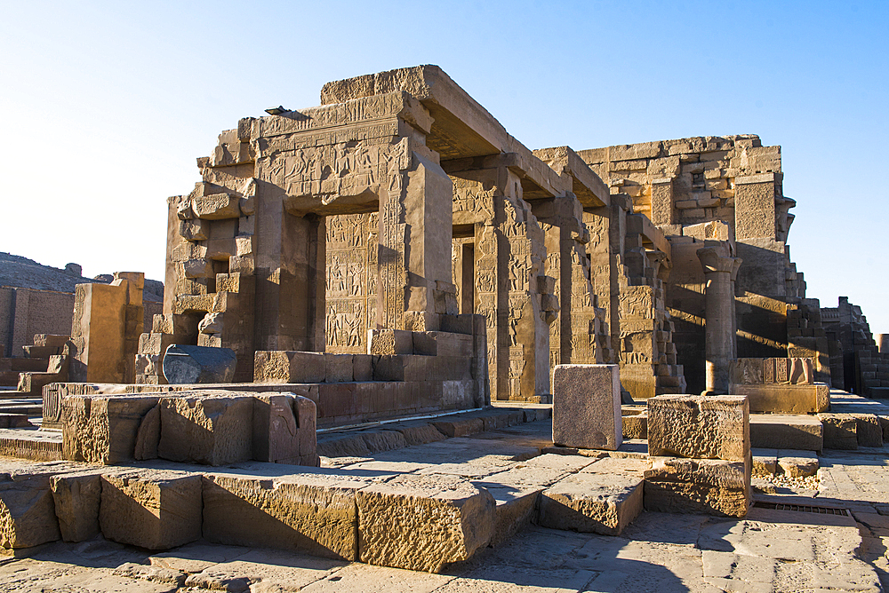 Temple of Kom Ombo dedicated to gods Sobek and Haroeris, Egypt, North Africa, Africa