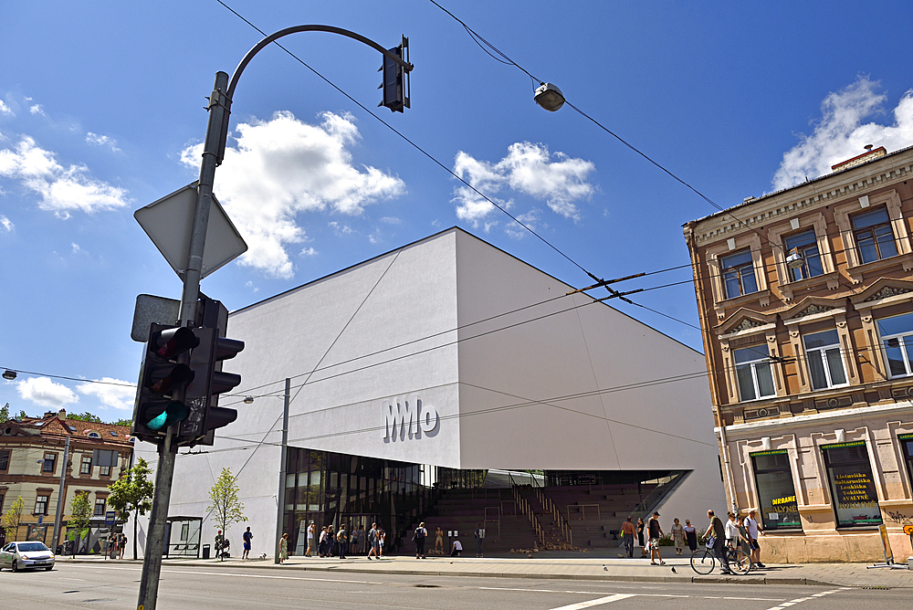 MO Museum, designed by Studio Libeskind,, modern art museum, Pylimo street 17, Vilnius, Lithuania, Europe