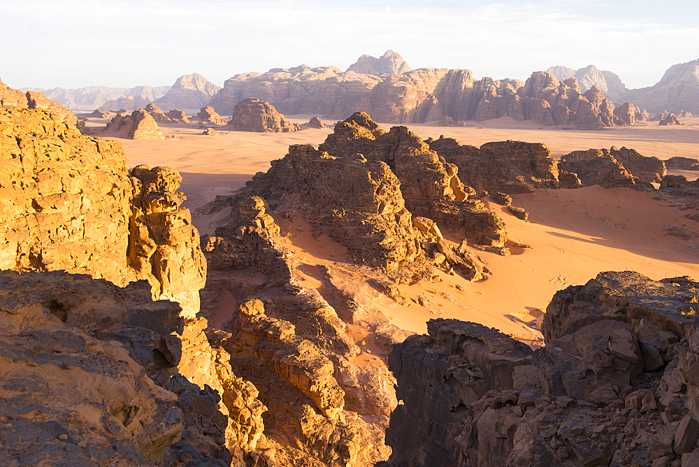 Wadi Rum, UNESCO World Heritage Site, Jordan, Middle East