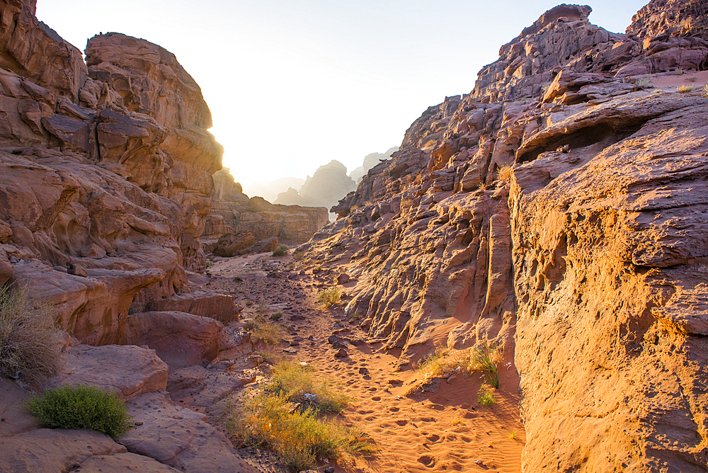 Wadi Rum, UNESCO World Heritage Site, Jordan, Middle East