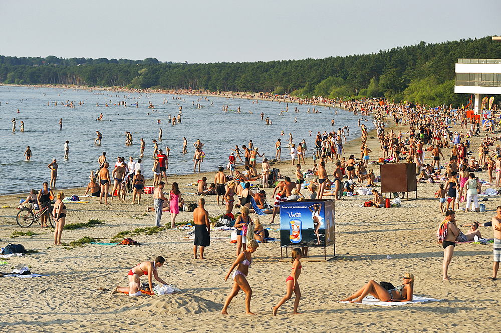 Pirita's beach,Tallinn,estonia,northern europe