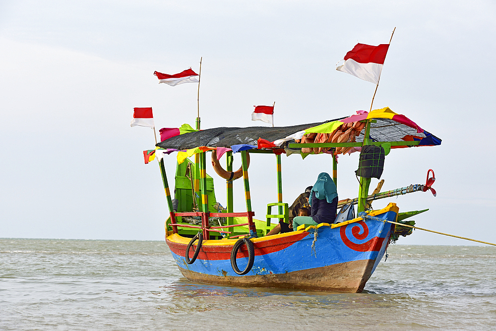 Karangjahe Beach near Lasem, Java island, Indonesia, Southeast Asia, Asia