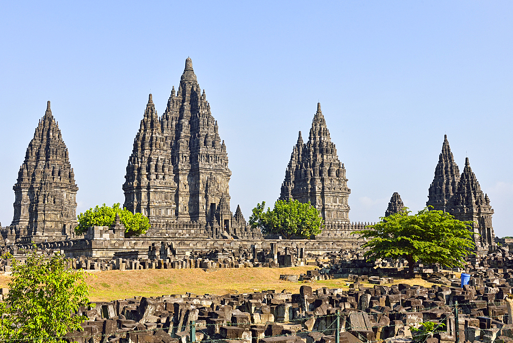 Prambanan Temple Compounds, UNESCO World Heritage Site, region of Yogyakarta, Java island, Indonesia, Southeast Asia, Asia