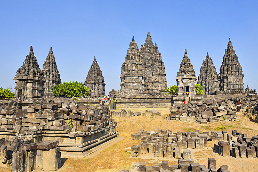 Prambanan Temple Compounds, UNESCO World Heritage Site, region of Yogyakarta, Java island, Indonesia, Southeast Asia, Asia