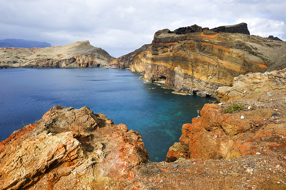 Abra Bay, Sao Lourenco peninsula, Madeira island, Atlantic Ocean, Portugal