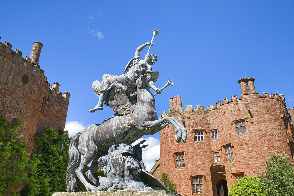 Powis Castle, Powys, Wales, United Kingdom