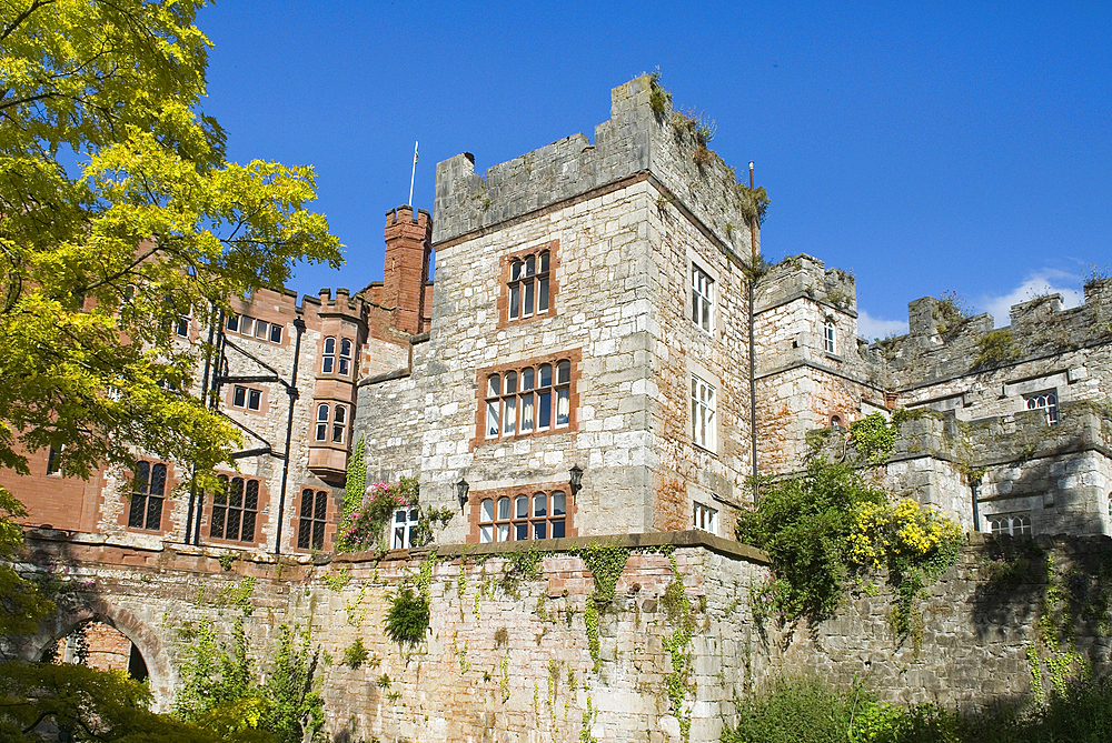 Ruthin Castle, Clwyd, Wales, United Kingdom