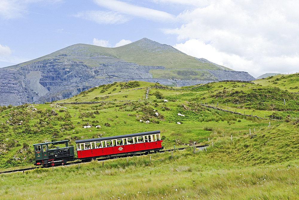 Snowdon Mountain Railway, Llanberis, Gwynedd, Wales, United Kingdom