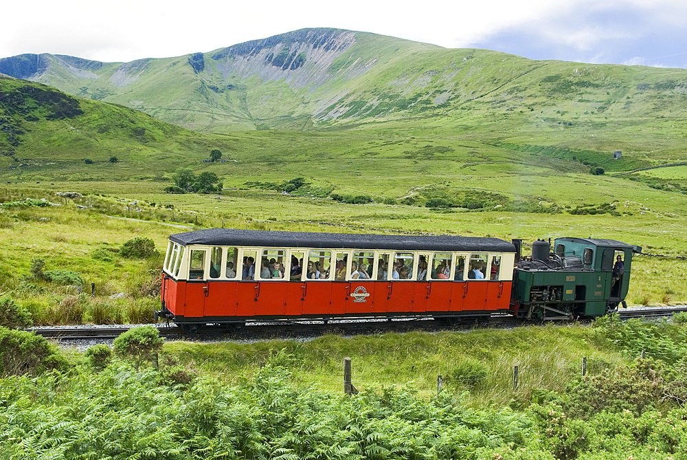 Snowdon Mountain Railway, Llanberis, Gwynedd, Wales, United Kingdom