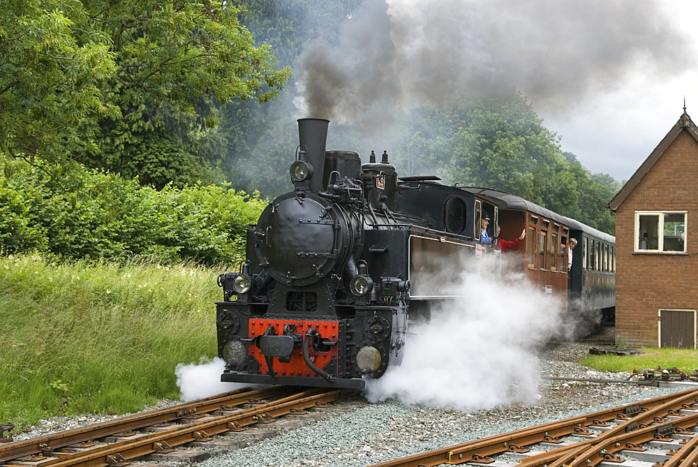 Llanfair Light Railway, Llanfair Caereinion, Welshpool, Powis, Wales, United Kingdom