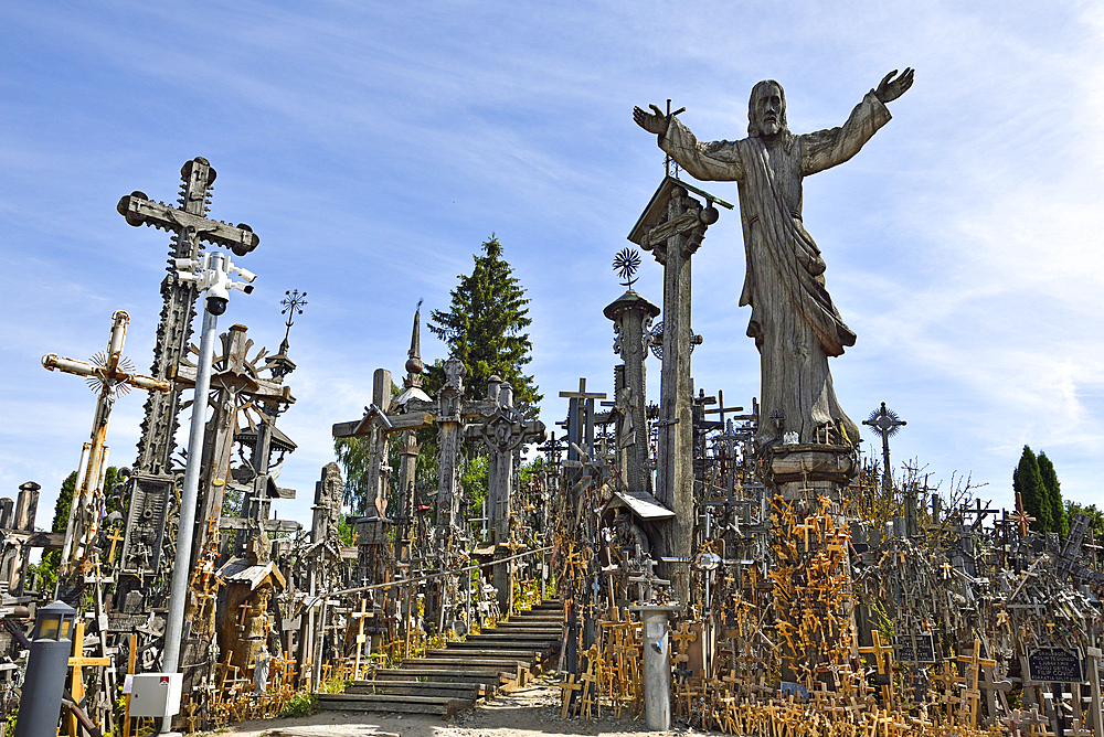 Hill of Crosses, near Siauliai, Lithuania, Europe