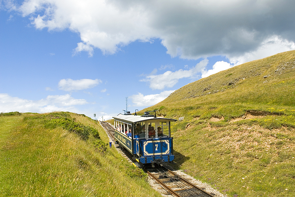 Great Orme Tramway, Llandudno, Clwyd, Wales, United Kingdom