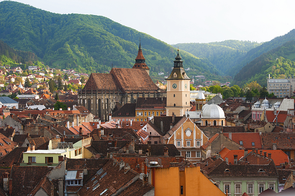 Historic city centre of Brasov, Transylvania, Romania