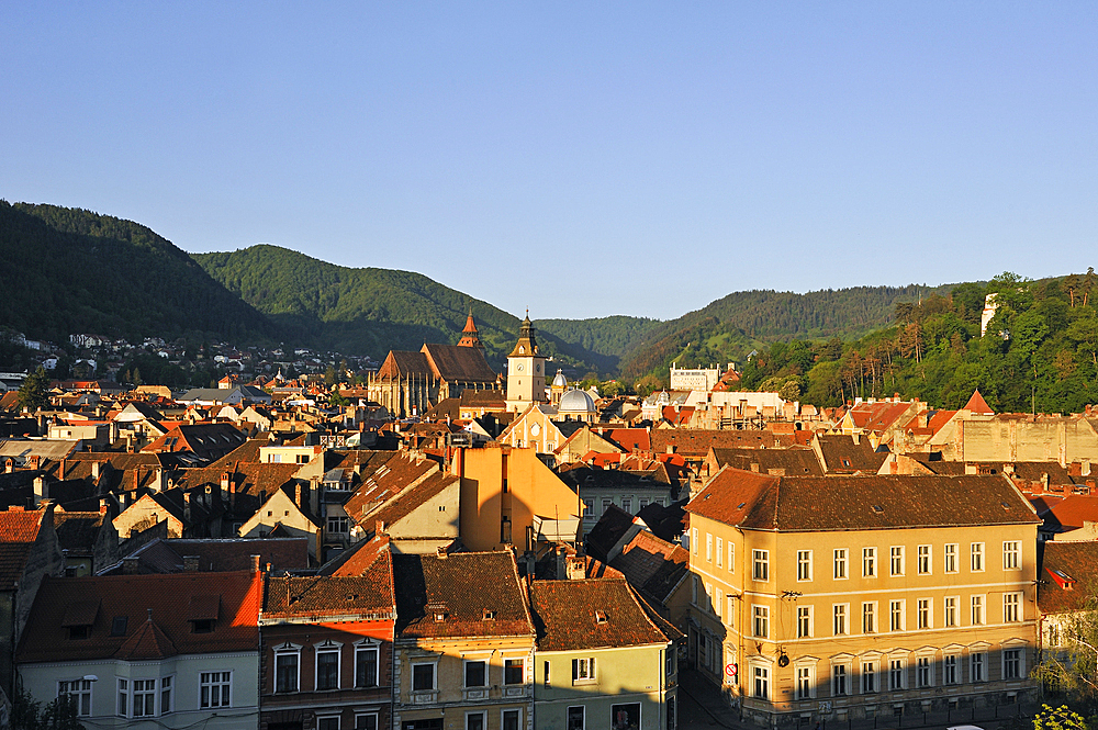 Historic city centre of Brasov, Transylvania, Romania