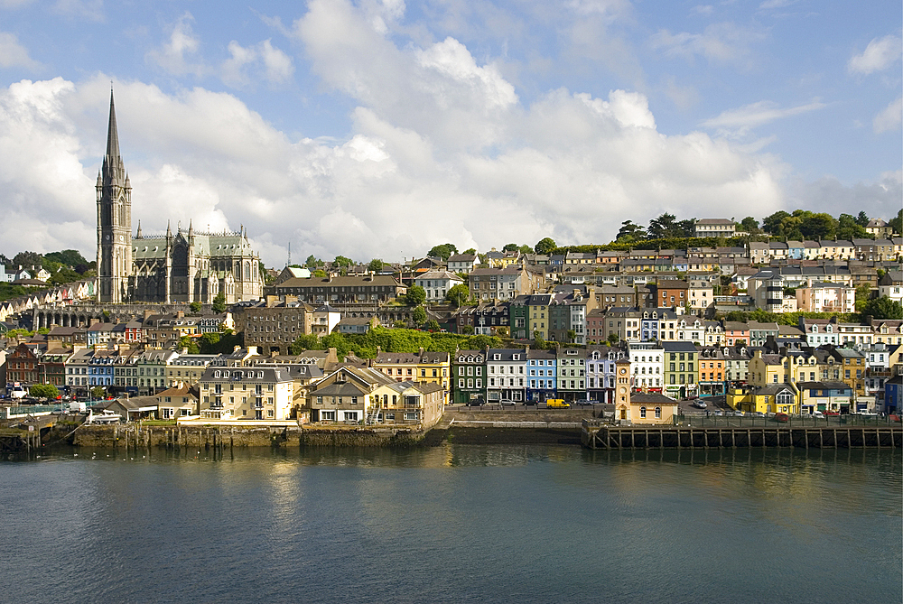 Cobh,seaport town of County Cork,Ireland,Western Europe