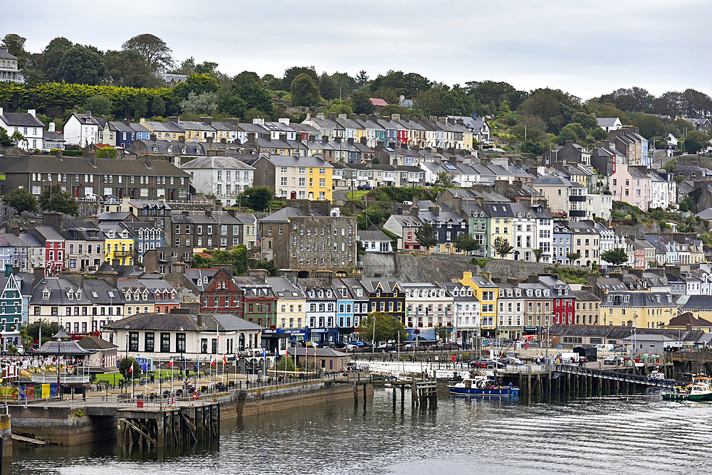 Waterfront at Cobh, Cork Harbour, Republic of Ireland, North-western Europe