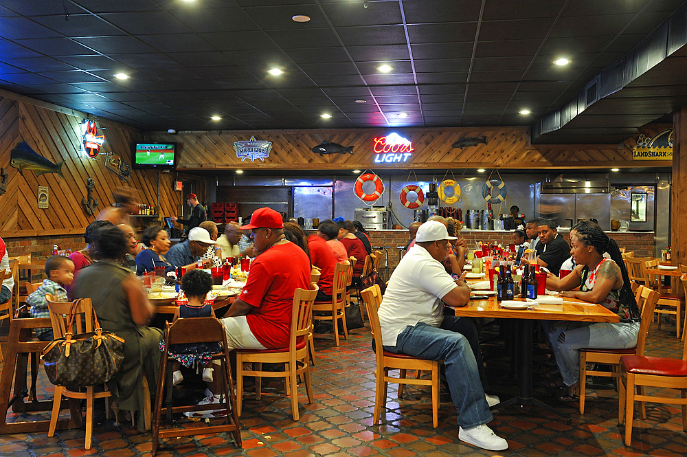 Floyds Cajun Seafood restaurant, Beaumont, Texas, United States of America